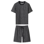 Monogram Short Set