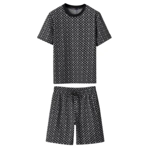 Monogram Short Set