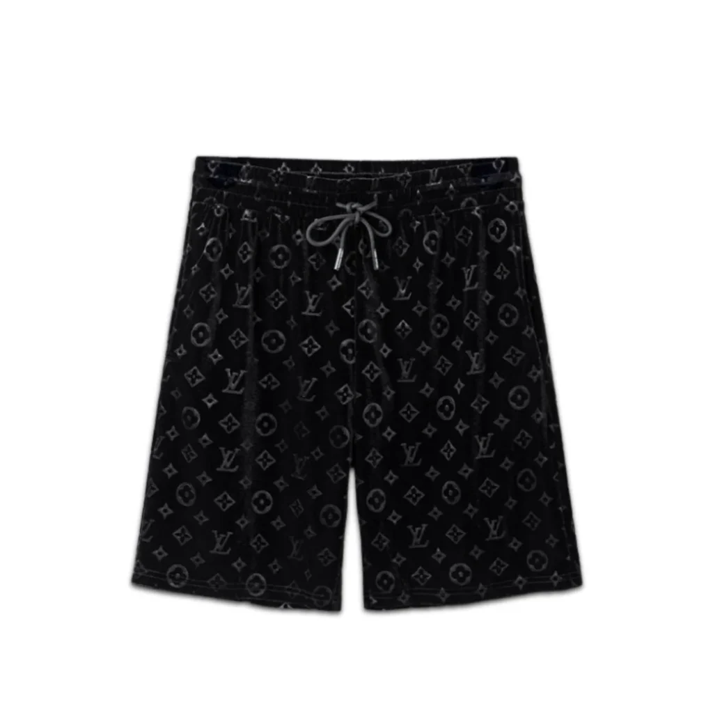 Monogram Black Short Set