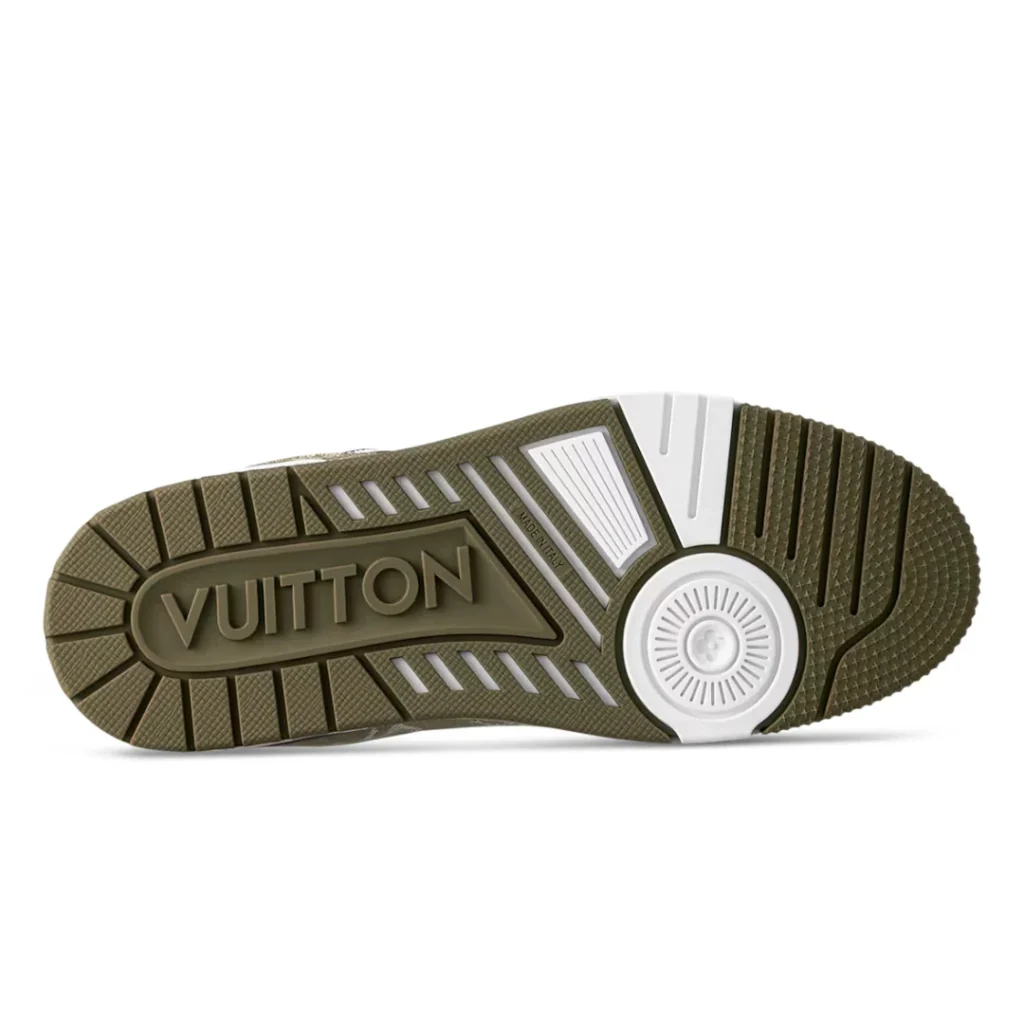 Monogram Olive Green Trainer