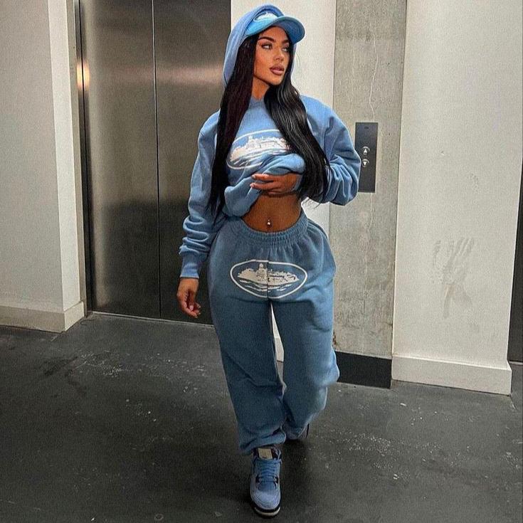 Alcatraz Baby Blue Tracksuit
