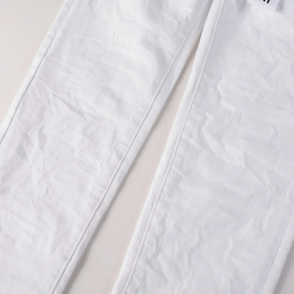 Purple White Jeans