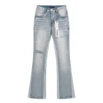 Purple Flared Jeans