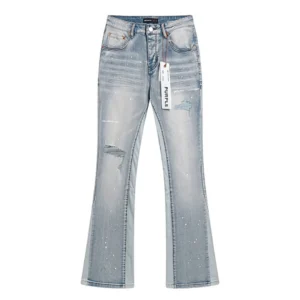 Purple Flared Jeans
