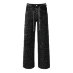 Purple Black Diamonds Jeans
