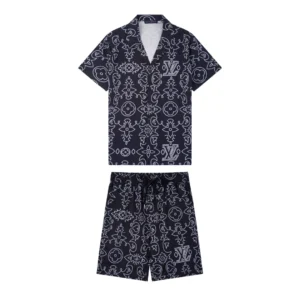 Monogram Short Set
