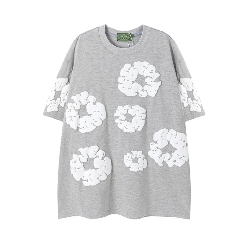 Denim Trs Grey Short set