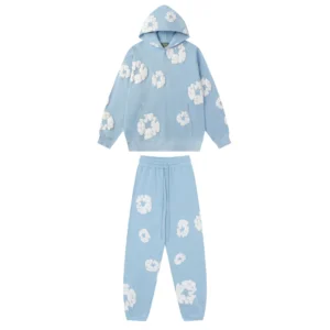 Denim Trs Baby Blue Set
