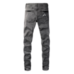 Amr Black Bandana Jeans