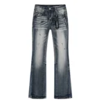 Purple Flared Jeans