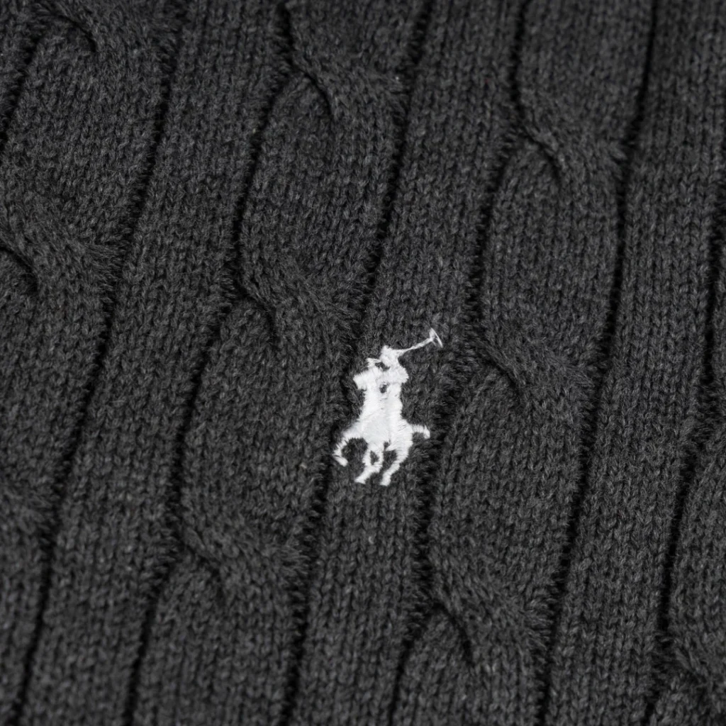 Polo Full Zip Sweater