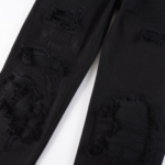 Amr Ripped Black Jeans