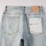 Purple Triple Ripped Jeans