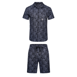 Amr Jacquard Short Set
