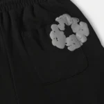 Denim Trs Black Grey Short set