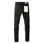 Purple Black Ripped Jeans
