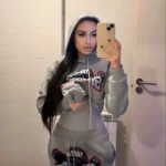 Shooters Hooded Lime Tracksuit