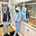 Irongate Detachable Hooded Baby Blue Puffer