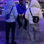 Irongate Detachable Hooded Baby Blue Puffer